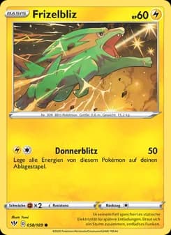 Frizelbliz card in German