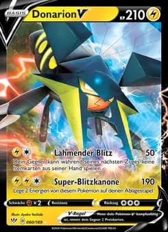Donarion V card in German