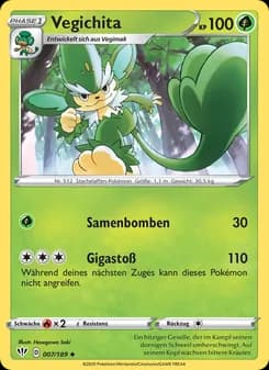 Vegichita card in German