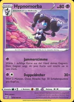 Hypnomorba card in German