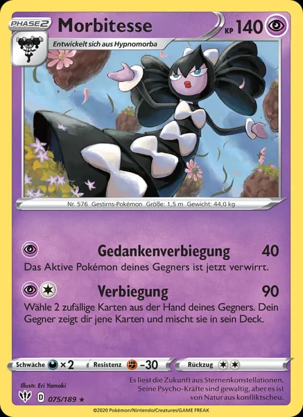 Morbitesse card in German
