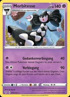 Morbitesse card in German