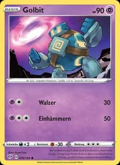 Golbit card in German