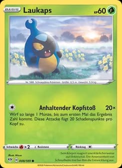 Laukaps card in German