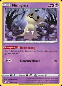 Mimigma card in German