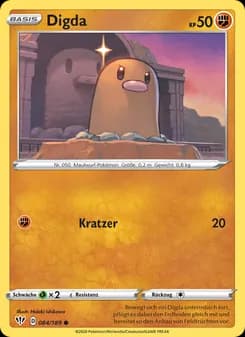 Digda card in German