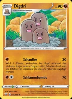 Digdri card in German