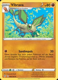 Vibrava card in German