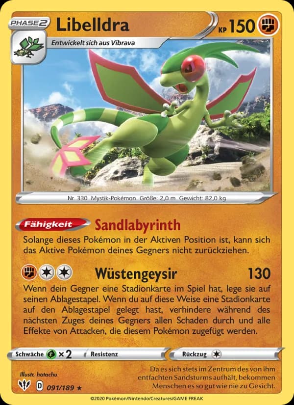 Libelldra card in German