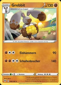 Grebbit card in German