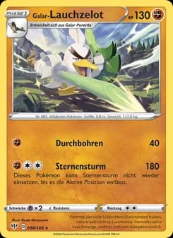 Galar-Lauchzelot card in German