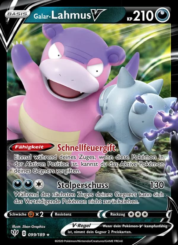 Galar-Lahmus V card in German