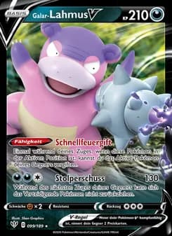 Galar-Lahmus V card in German