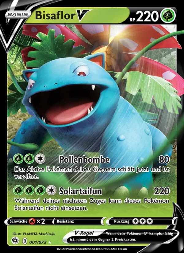 Bisaflor V card in German