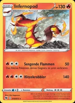 Infernopod card in German