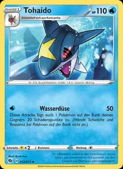Tohaido card in German