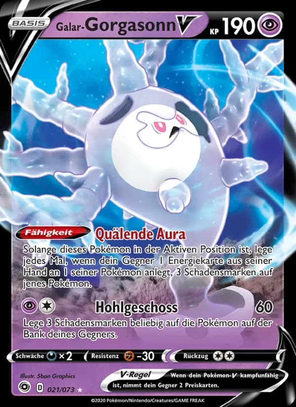 Galar-Gorgasonn V card in German