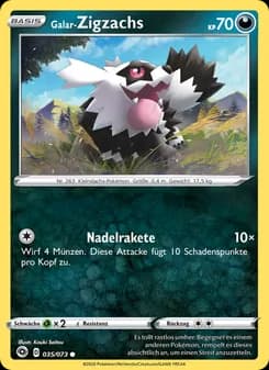 Galar-Zigzachs card in German