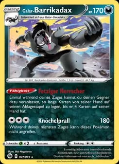Galar-Barrikadax card in German