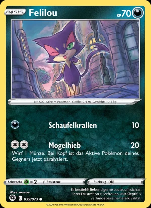 Felilou card in German