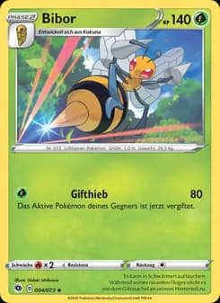 Bibor card in German