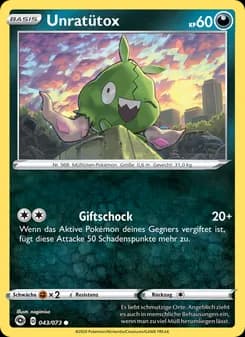 Unratütox card in German