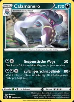 Calamanero card in German