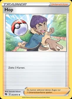 Hop card in German