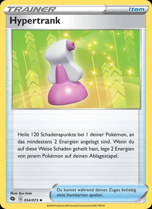 Hypertrank card in German