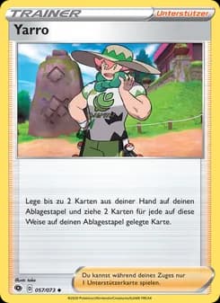 Yarro card in German