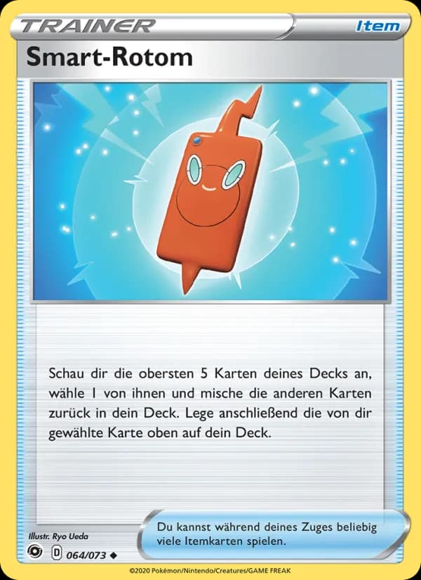 Smart-Rotom card in German