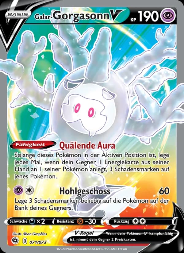 Galar-Gorgasonn V card in German