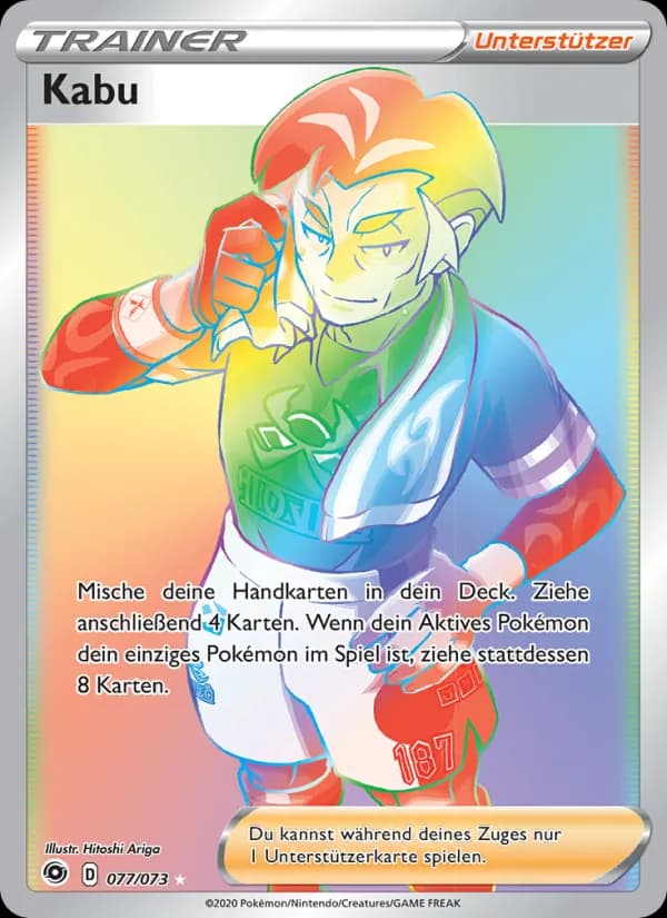 Kabu card in German