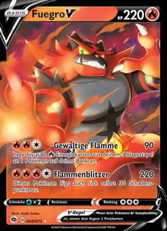Fuegro V card in German