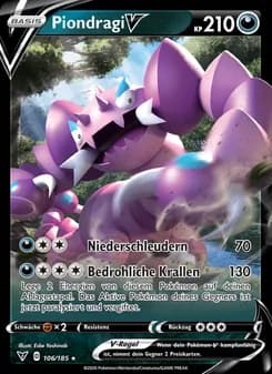 Piondragi V card in German