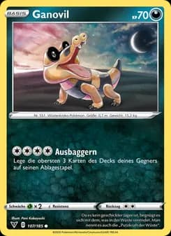 Ganovil card in German