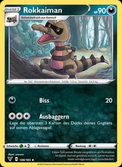Rokkaiman card in German