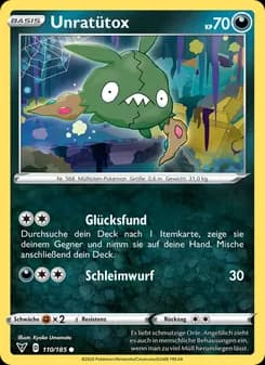 Unratütox card in German