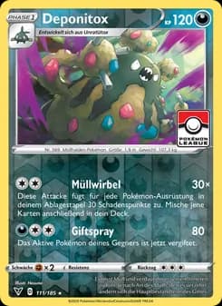 Deponitox card in German