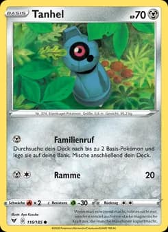 Tanhel card in German