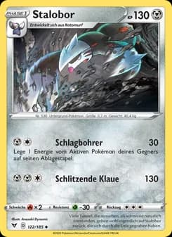 Stalobor card in German