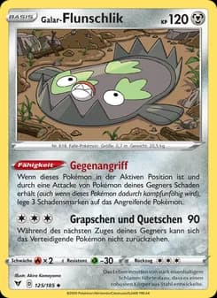 Galar-Flunschlik card in German