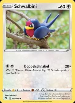 Schwalbini card in German
