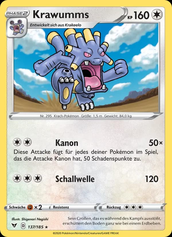 Krawumms card in German