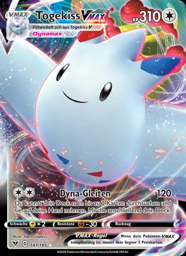Togekiss VMAX card in German