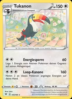 Tukanon card in German