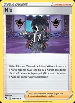 Nio card in German