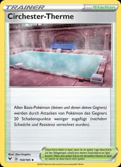 Circhester-Therme card in German