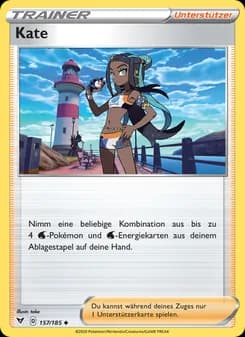 Kate card in German