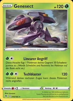 Genesect card in German
